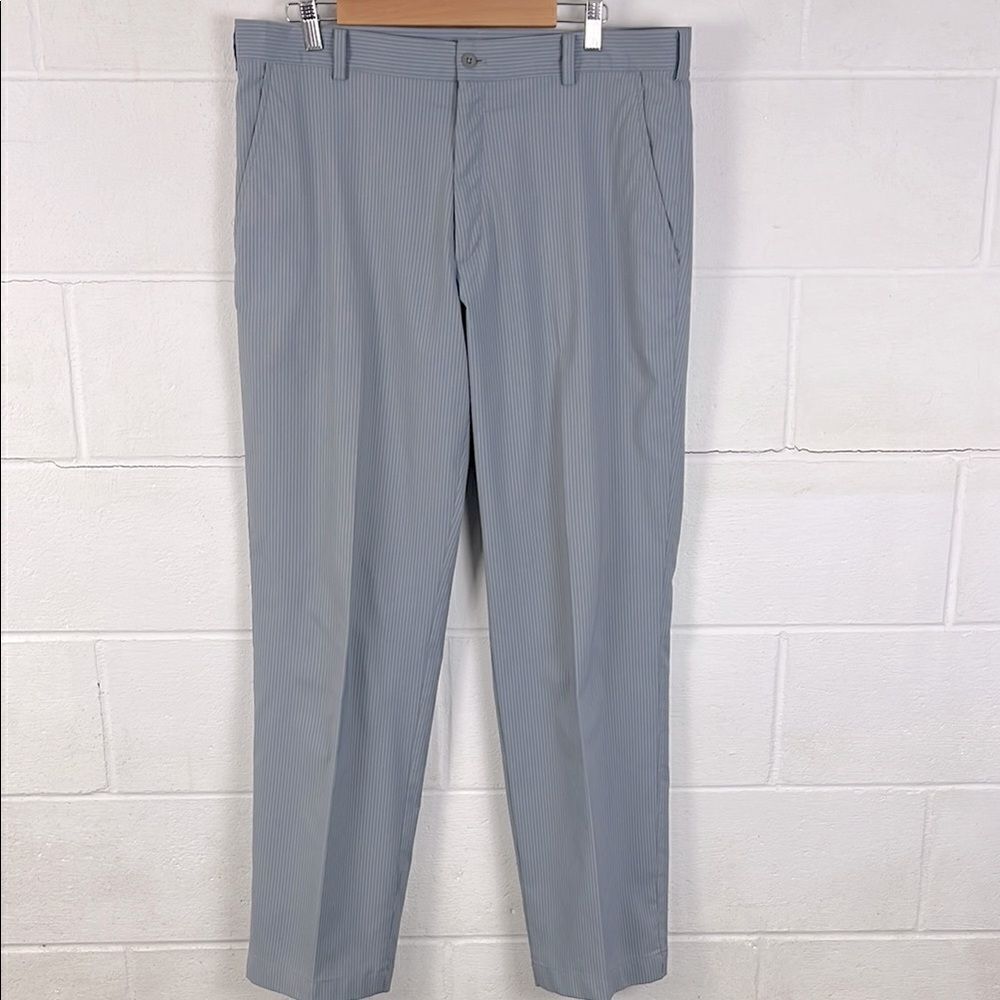 Nike Dri-Fit gray pinstrip chino golf pant